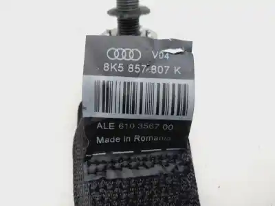 Peça sobressalente para automóvel em segunda mão cinto de segurança traseiro esquerdo por audi a4 b8 (8k2) 2.0 tdi referências oem iam 8k0857805k  