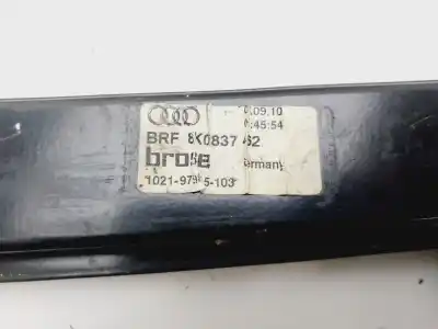 Peça sobressalente para automóvel em segunda mão elevador de vidros dianteiro direito por audi a4 b8 (8k2) 2.0 tdi referências oem iam 8k0837462c