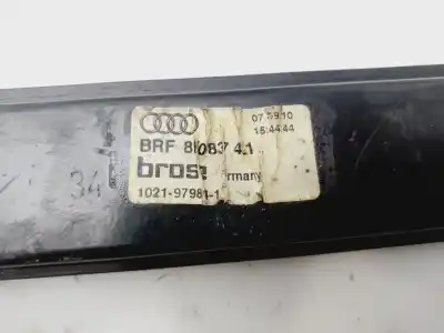 Second-hand car spare part driver left window regulator for audi a4 b8 (8k2) 2.0 tdi oem iam references 8k0837461a  