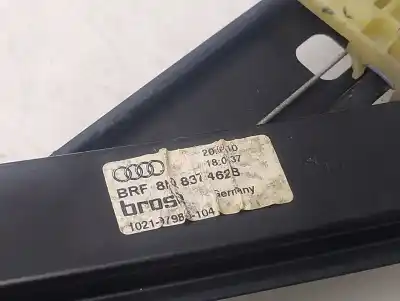 Автозапчасти б/у регулятор стекла переднего правого за audi a4 b8 (8k2) 2.0 tdi ссылки oem iam 8k0837462b  