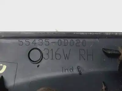 Автозапчасти б/у украшение задних фонаров за toyota yaris (ksp9/scp9/nlp9) blue ссылки oem iam 554350d020  