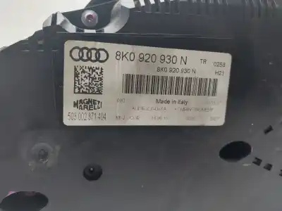 Автозапчасти б/у приборная доска за audi a4 b8 (8k2) 2.0 tdi ссылки oem iam 8k0920930n  