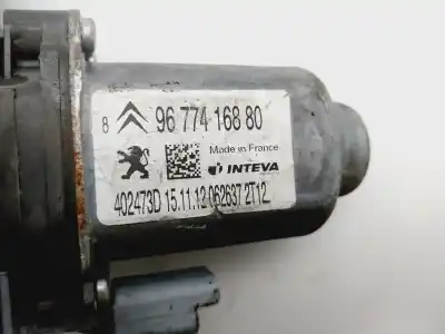 Second-hand car spare part passenger side right window regulator for citroen c-elysée seduction oem iam references 9677412380  