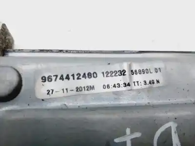 Second-hand car spare part driver left window regulator for citroen c-elysée seduction oem iam references 9674412480  