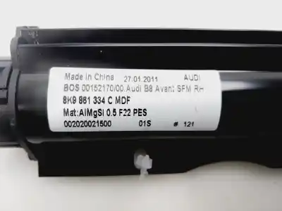 Автозапчасти б/у правая зона за audi a4 avant (8k5) (2008) básico ссылки oem iam 8k9861334c  