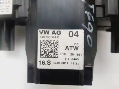 Автозапчастина б/у управління рульмом для audi a1 (8x) attraction посилання на oem iam 8x0953501d  