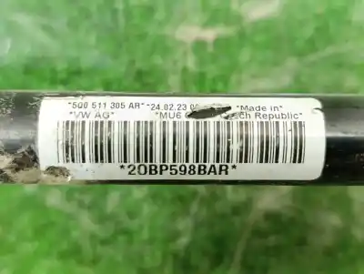 Автозапчастина б/у задній стабілізатор для cupra formentor (km7) basis 149 cv / 110 kw посилання на oem iam 5q0511305aq  