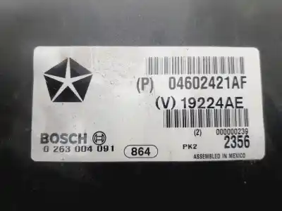 Second-hand car spare part electronic module for chrysler 300 c 3.0 crd cat oem iam references 04602421af  