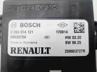 Peça sobressalente para automóvel em segunda mão módulo eletrônico por renault captur zen referências oem iam 259903727r  