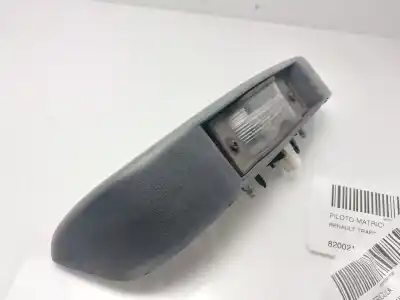 Second-hand car spare part Licence Plate Light for RENAULT TRAFIC COMBI (AB 4.01) Passenger Privilege OEM IAM references 8200211478  