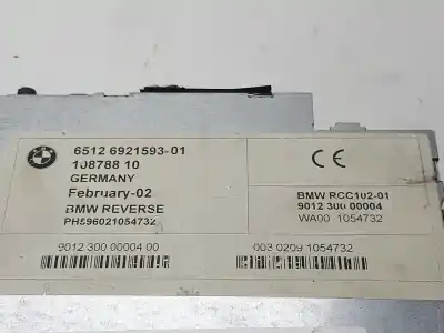 Pièce détachée automobile d'occasion Système Audio / Radiocd pour MINI MINI (R50, R53) Cooper Références OEM IAM 65126921593  