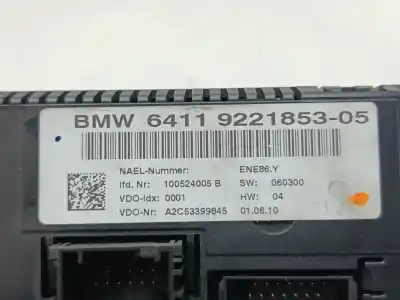 Second-hand car spare part CLIMATE CONTROL for BMW SERIE 1 BERLINA (E81/E87)  OEM IAM references 6411922185305  