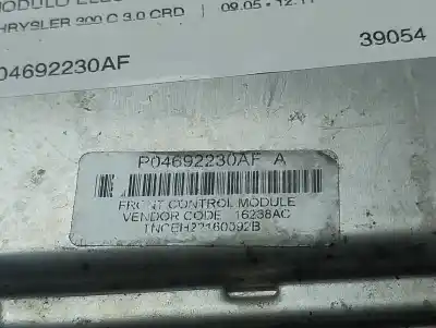 Second-hand car spare part electronic module for chrysler 300 c 3.0 crd cat oem iam references p04692230af  