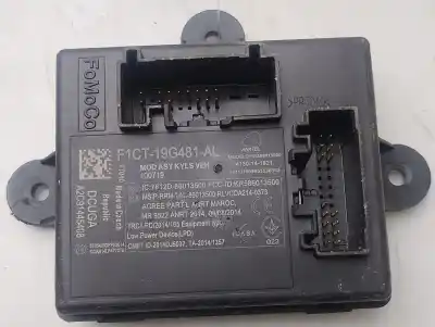 Second-hand car spare part electronic module for ford kuga (cbs) st-line 2wd oem iam references f1ct19g481al  