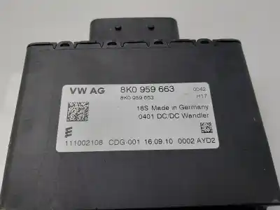 Автозапчастина б/у електронний модуль для audi a4 b8 (8k2) 2.0 tdi посилання на oem iam 8k0959663  