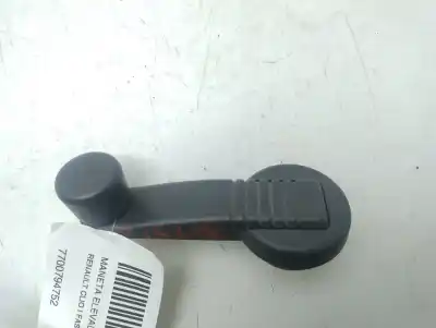 Автозапчасти б/у ручка переднего правого окна за renault clio i fase i+ii (b/c57) 1.2 ссылки oem iam 7700794752  