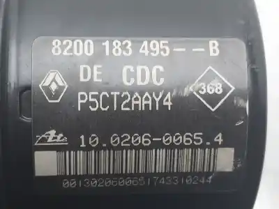 Автозапчастина б/у абс для renault laguna ii (bg0/1_) 1.9 dci (bg08, bg0g) посилання на oem iam 8200183495b  