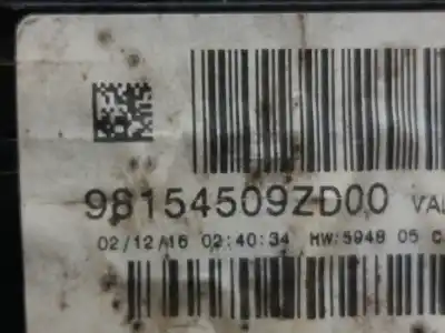 Peça sobressalente para automóvel em segunda mão comandos do volante por peugeot 208 style referências oem iam 98154509zd