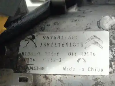 Pezzo di ricambio per auto di seconda mano compressore aria condizionata per citroen c-elysée seduction riferimenti oem iam 9814865380  