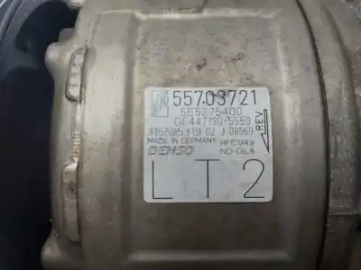 Second-hand car spare part air conditioning compressor for opel corsa d cosmo oem iam references 55703721