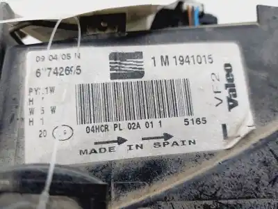 Автозапчастина б/у ліва фара для seat toledo (1m2) sport посилання на oem iam 1m1941015  