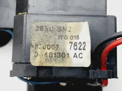 Автозапчастина б/у управління світлом для renault kangoo (f/kc0) authentique 64 cv / 47 kw посилання на oem iam 8200077622  