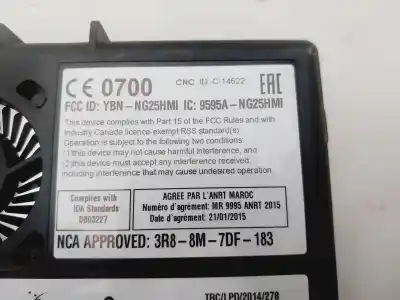 Peça sobressalente para automóvel em segunda mão módulo eletrônico por opel mokka x excellence referências oem iam 84096818