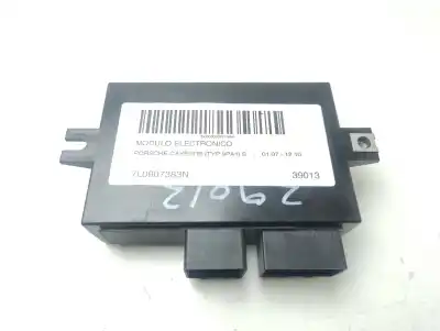 İkinci el araba yedek parçası elektronik modül için porsche cayenne (typ 9pa1) s oem iam referansları 7l0907383n  