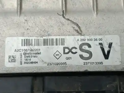 Автозапчасти б/у блок управления двигателем за dacia duster ii prestige ссылки oem iam 237102099s  