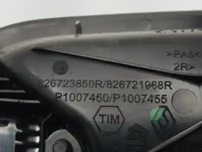Автозапчасти б/у внутренняя задняя правая ручка за dacia duster ii prestige ссылки oem iam 826723850r  