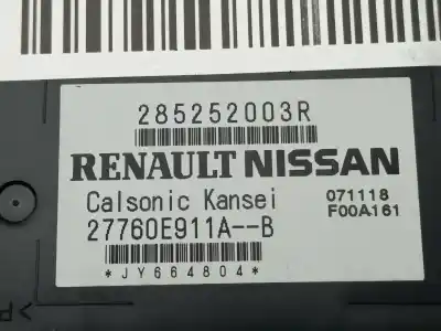 Second-hand car spare part electronic module for dacia duster ii prestige oem iam references 285252003r  