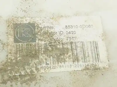 Peça sobressalente para automóvel em segunda mão depósito do limpa vidros por toyota yaris (ksp9/scp9/nlp9) luna referências oem iam 853100d060  