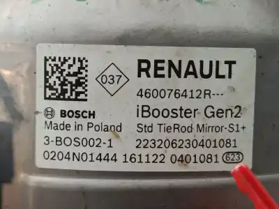 Peça sobressalente para automóvel em segunda mão servo freio por renault austral techno 199 cv / 147 kw referências oem iam 460076412r  