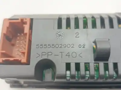 Second-hand car spare part multifunction display for citroen c3 lx oem iam references 5555502902  
