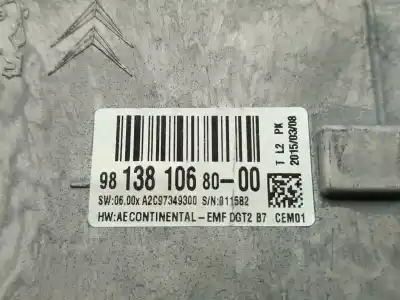 Second-hand car spare part multifunction display for citroen ds4 desire oem iam references 9813810680  