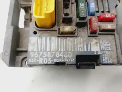 Peça sobressalente para automóvel em segunda mão centralina bsm por peugeot partner tepee 1.6 hdi / bluehdi 75 referências oem iam 9675878480