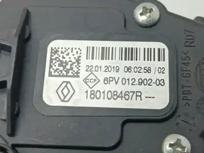 Second-hand car spare part potentiometer for dacia duster ii prestige oem iam references 180108467r  