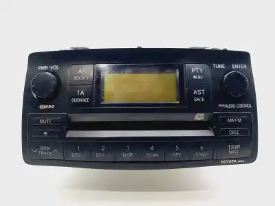 Peça sobressalente para automóvel em segunda mão sistema de áudio / rádio cd por toyota corolla (e12) 2.0 d-4d linea luna berlina referências oem iam 8612002380  