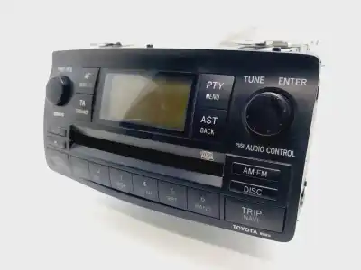 Peça sobressalente para automóvel em segunda mão sistema de áudio / rádio cd por toyota corolla (e12) 2.0 d-4d linea luna berlina referências oem iam 8612002380  