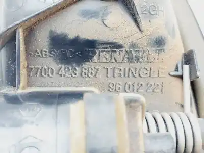 Автозапчастина б/у ліва задня внутрішня ручка для renault clio ii fase ii (b/cb0) base authentique 65 cv / 48 kw посилання на oem iam 7700423887  