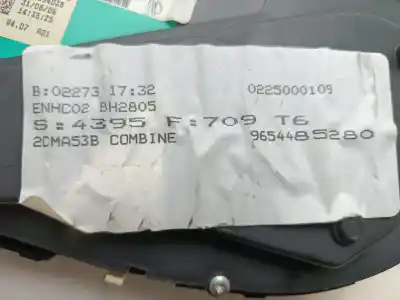 Pezzo di ricambio per auto di seconda mano  per PEUGEOT 307 BREAK/SW (S2)  Riferimenti OEM IAM 9654485280  