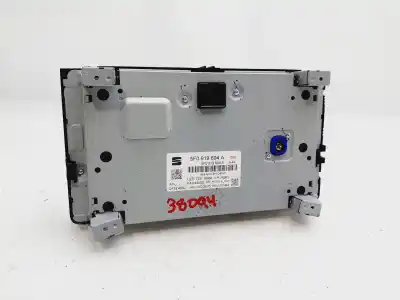 Second-hand car spare part multifunction display for seat leon st (5f8) 1.6 tdi oem iam references 5f0919604a  