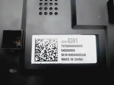 Автозапчастина б/у багатофункційний дисплей для opel mokka x excellence посилання на oem iam 42498391  