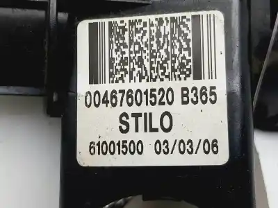 Second-hand car spare part ignition switch for fiat stilo (192) 1.6 16v dynamic (04.2006->) 105 cv / 77 kw oem iam references 61001500  
