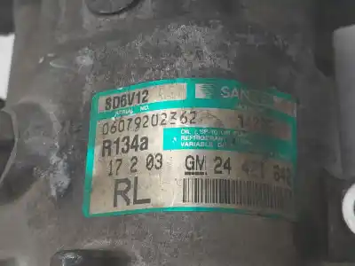 Pezzo di ricambio per auto di seconda mano compressore aria condizionata per opel corsa c furgoneta/hatchback (x01) 1.7 di 16v (f08, w5l) riferimenti oem iam 24421642  