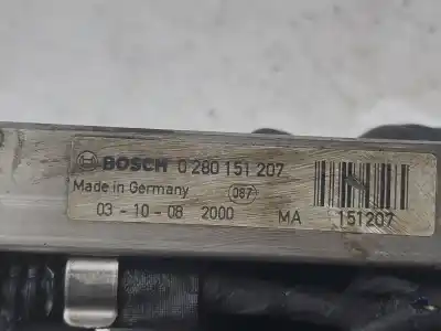Peça sobressalente para automóvel em segunda mão régua / rampa de injetores por opel corsa c blue line referências oem iam 0280151207  