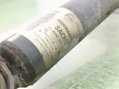 Peça sobressalente para automóvel em segunda mão amortecedor traseiro direito por peugeot partner tepee 1.6 hdi / bluehdi 75 referências oem iam 9680984480