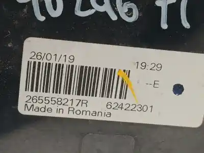 Peça sobressalente para automóvel em segunda mão farolim traseiro esquerdo por dacia duster ii prestige referências oem iam 265558217r  