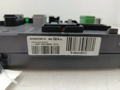 Second-hand car spare part fuse box unit for ds 5 design 181 cv / 133 kw oem iam references 9806687980  