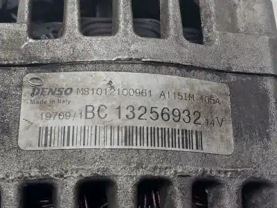 Second-hand car spare part alternator for opel corsa d cmon oem iam references 13256932  